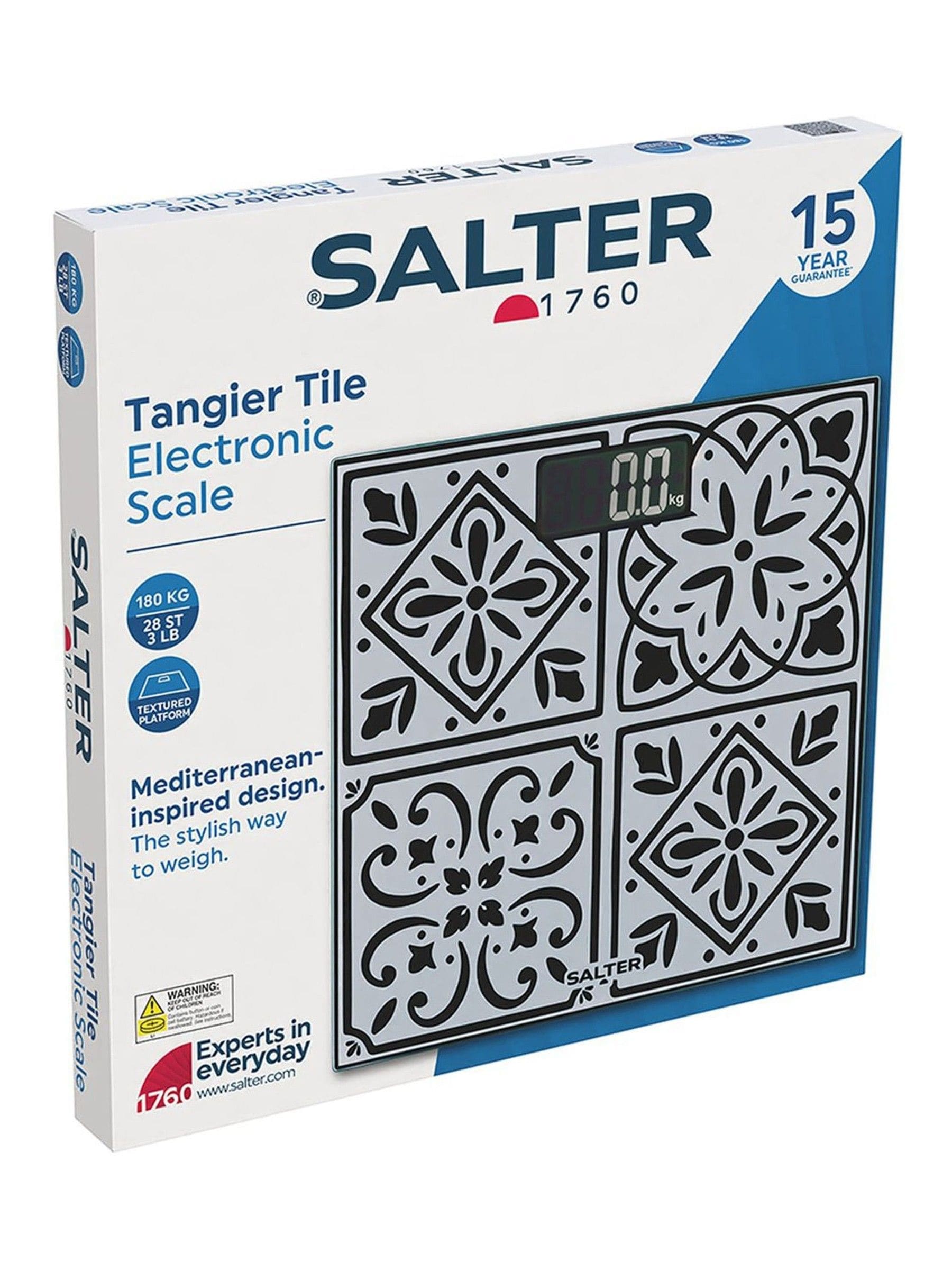 Salter White Tangier Tile Scale (British brand)