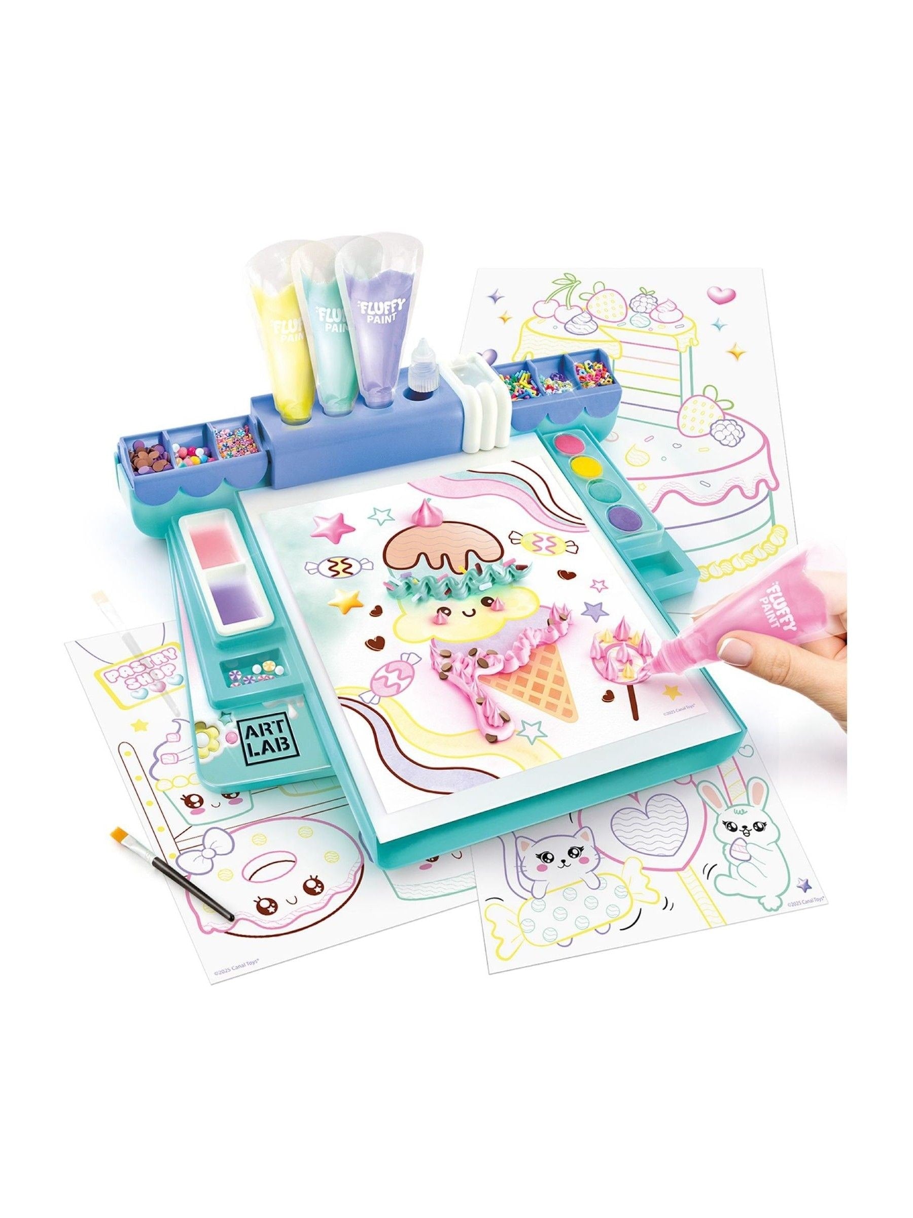 Canal Toys Fluffy Paint Studio, imported from the UK