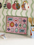 Eleanor Bowmer Multi Electric Coast Biscuit Tin And Worktop Saver