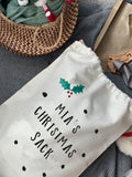 Solesmith personalised Santa sack large, UK version