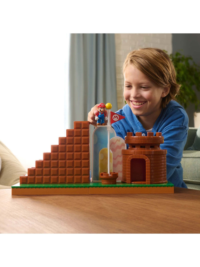 Jakks Pacific Super Mario Level End Playset with castle (British brand)