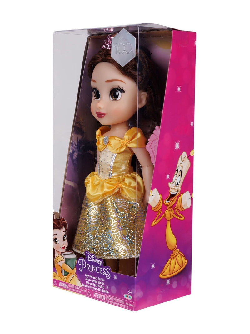 Jakks Pacific Disney Princess Belle doll 38cm (British brand)