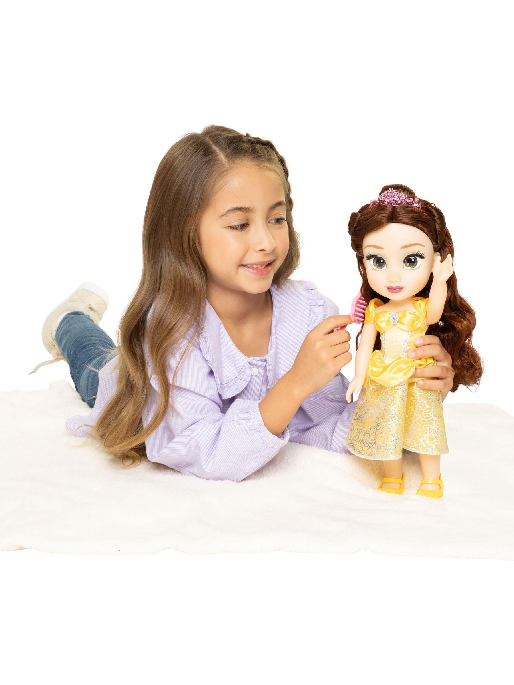 Jakks Pacific Disney Princess Belle doll 38cm (British brand)