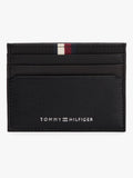 Tommy Hilfiger black business card holder leather - British product