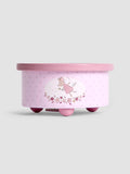 JoJo Maman Bébé light pink fairy mouse music box - British product