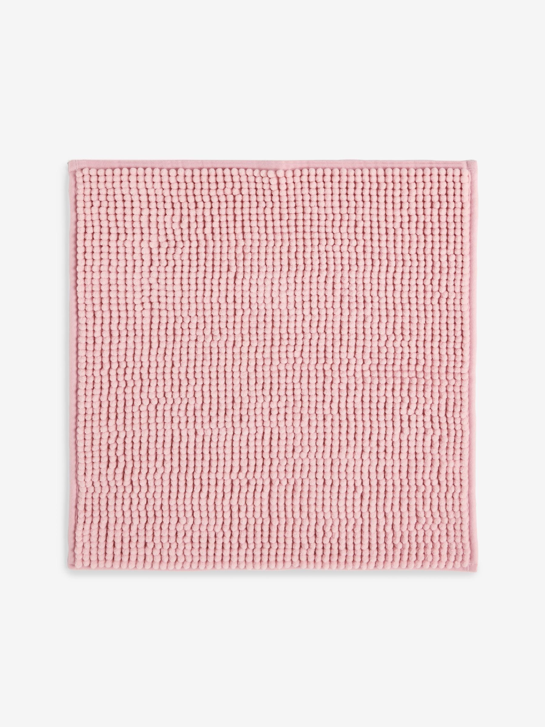Pink Bobble Bath Mat