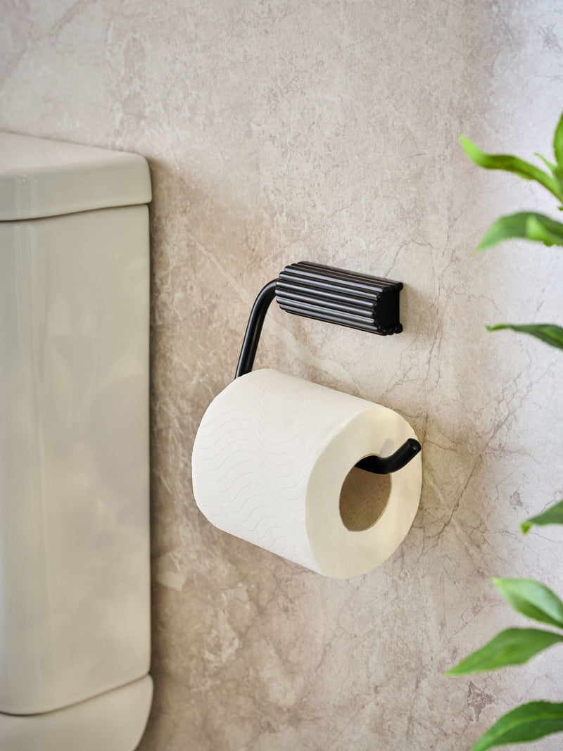 Black Toilet Roll Holder