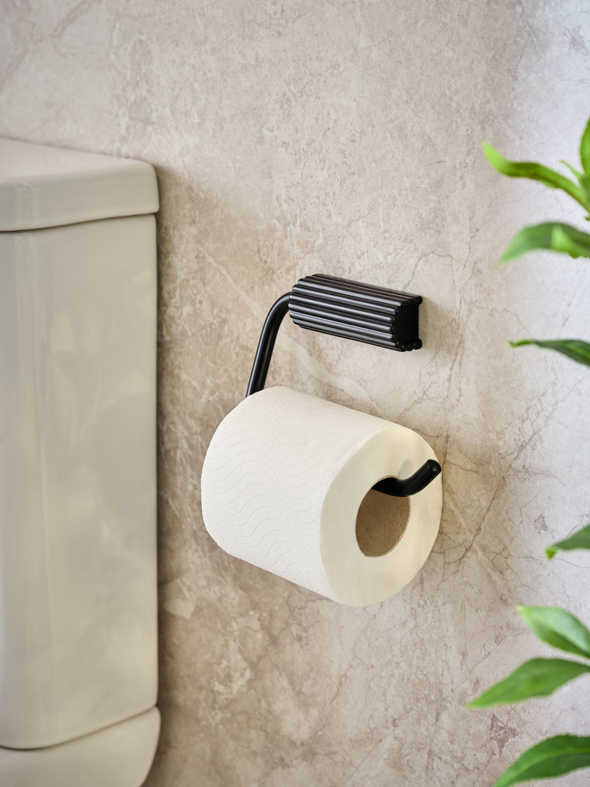 Black Toilet Roll Holder