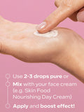 Weleda brightening face serum drops for glowing skin (British brand)