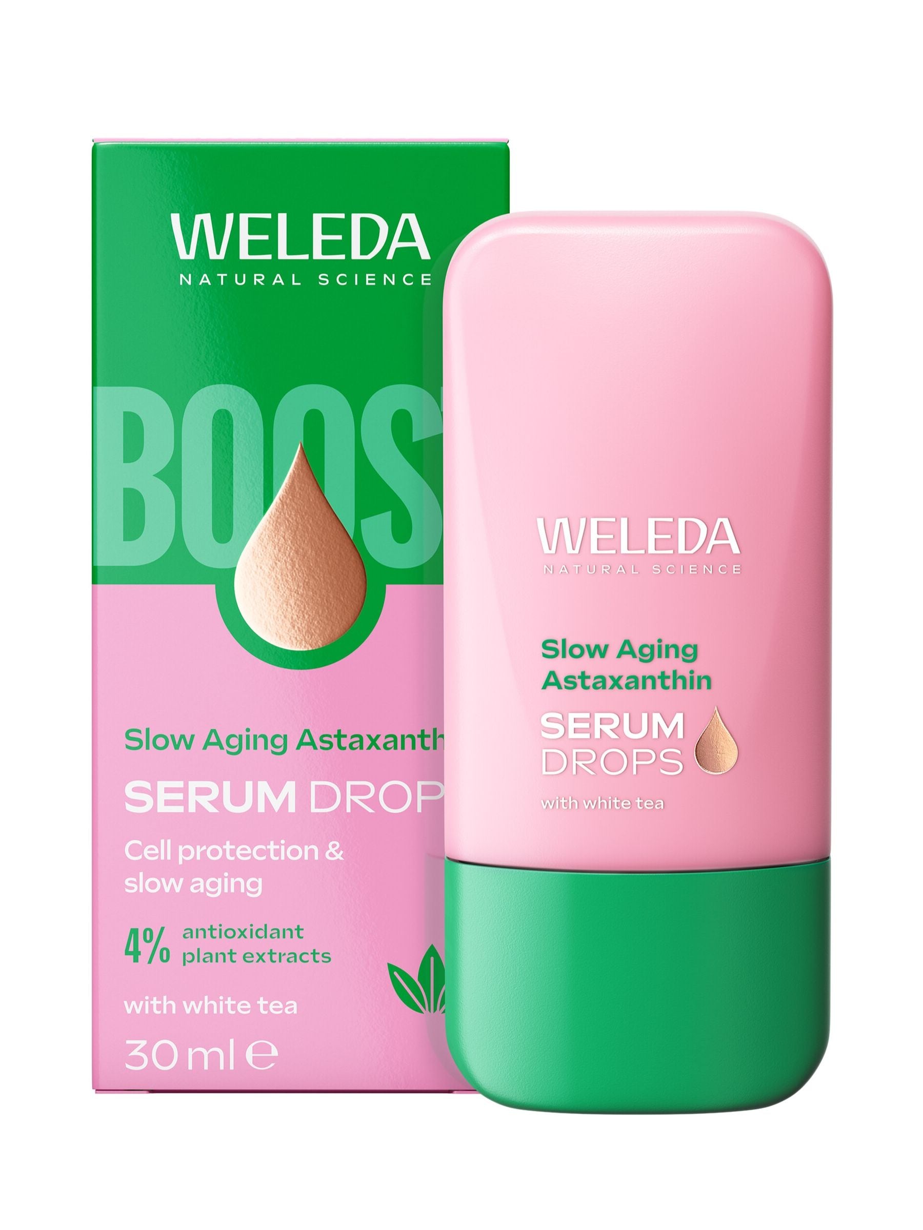 Weleda face serum drops antioxidant protection (British brand)