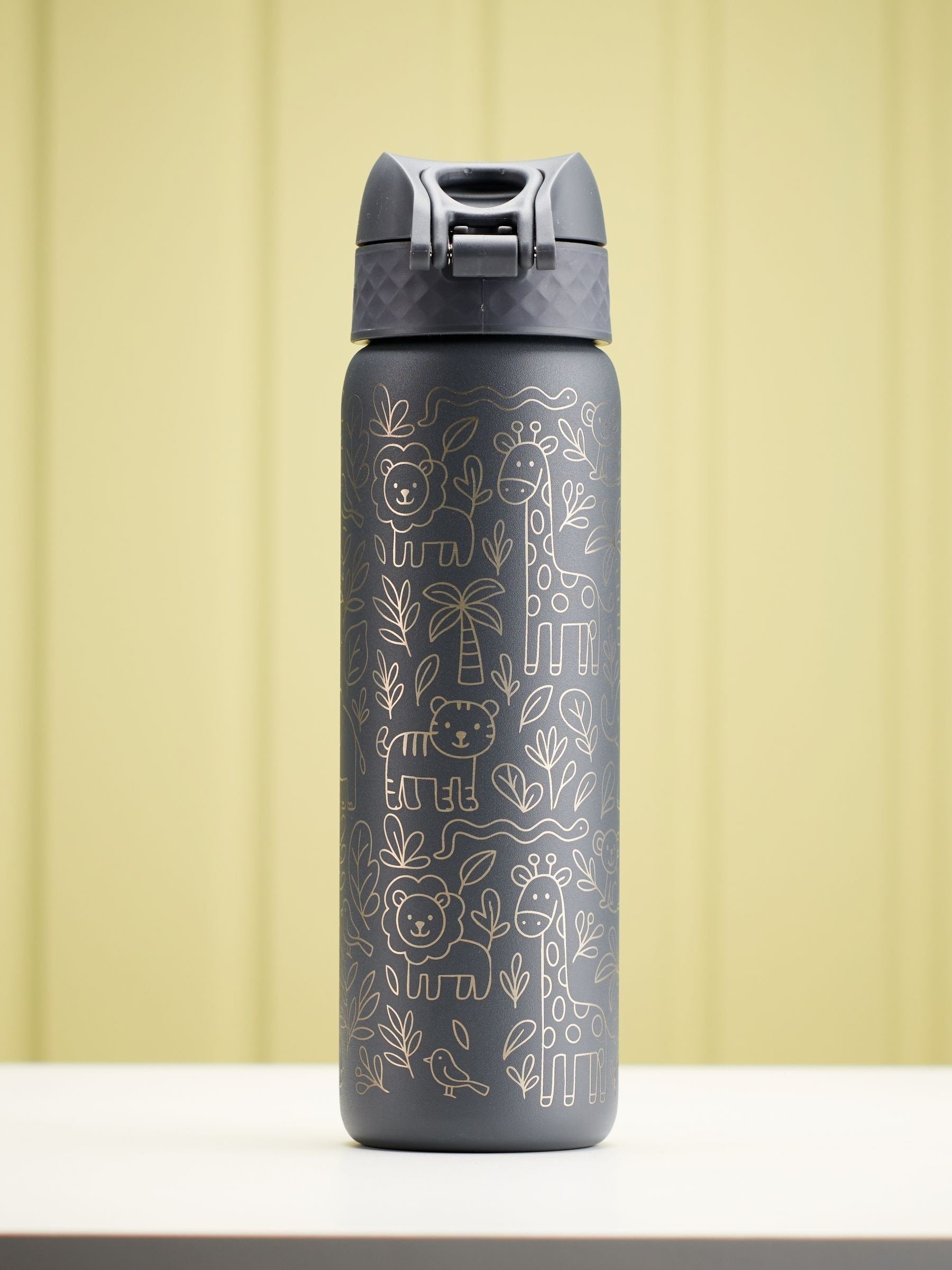 Oakdene personalised kids water bottle 600ml, imported from the UK