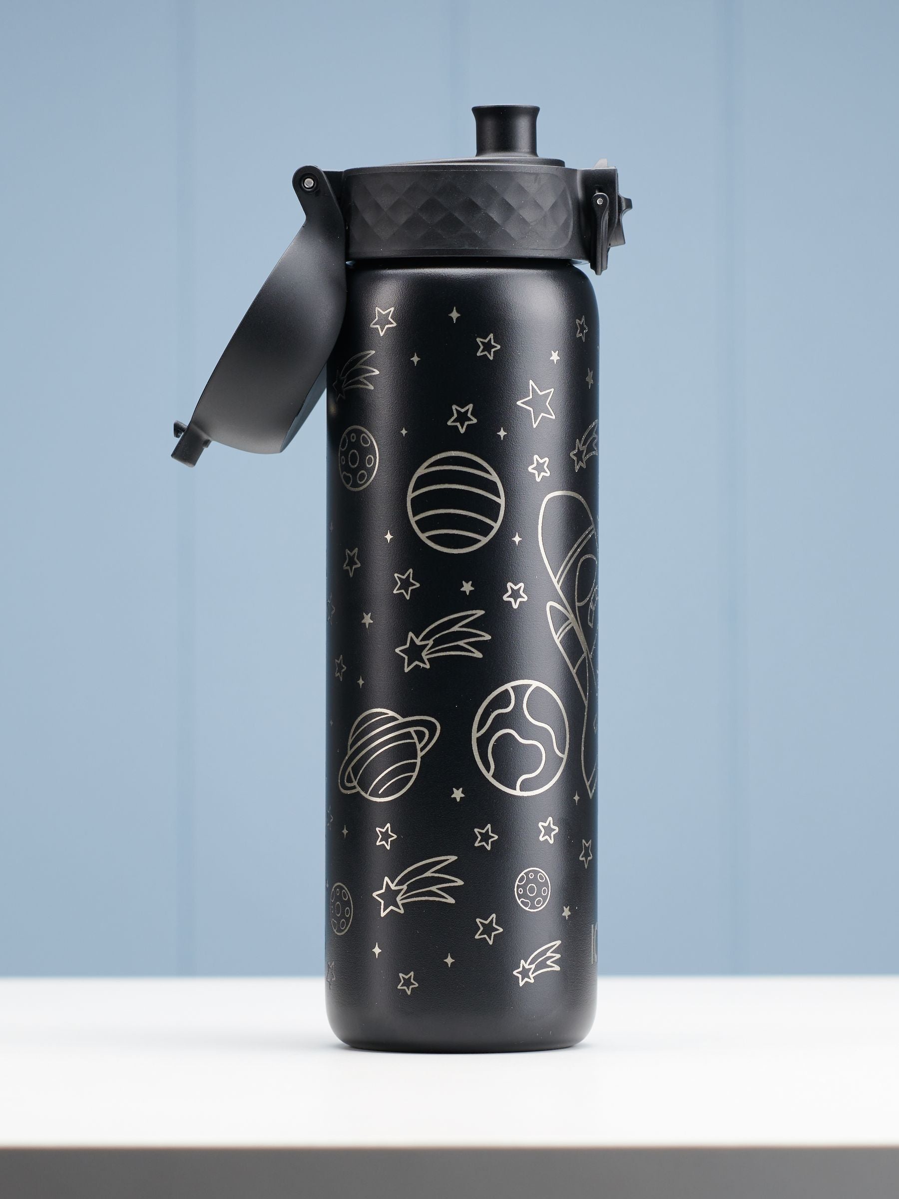 Oakdene kids space rocket water bottle 600ml (British brand)