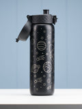 Oakdene kids space rocket water bottle 600ml (British brand)