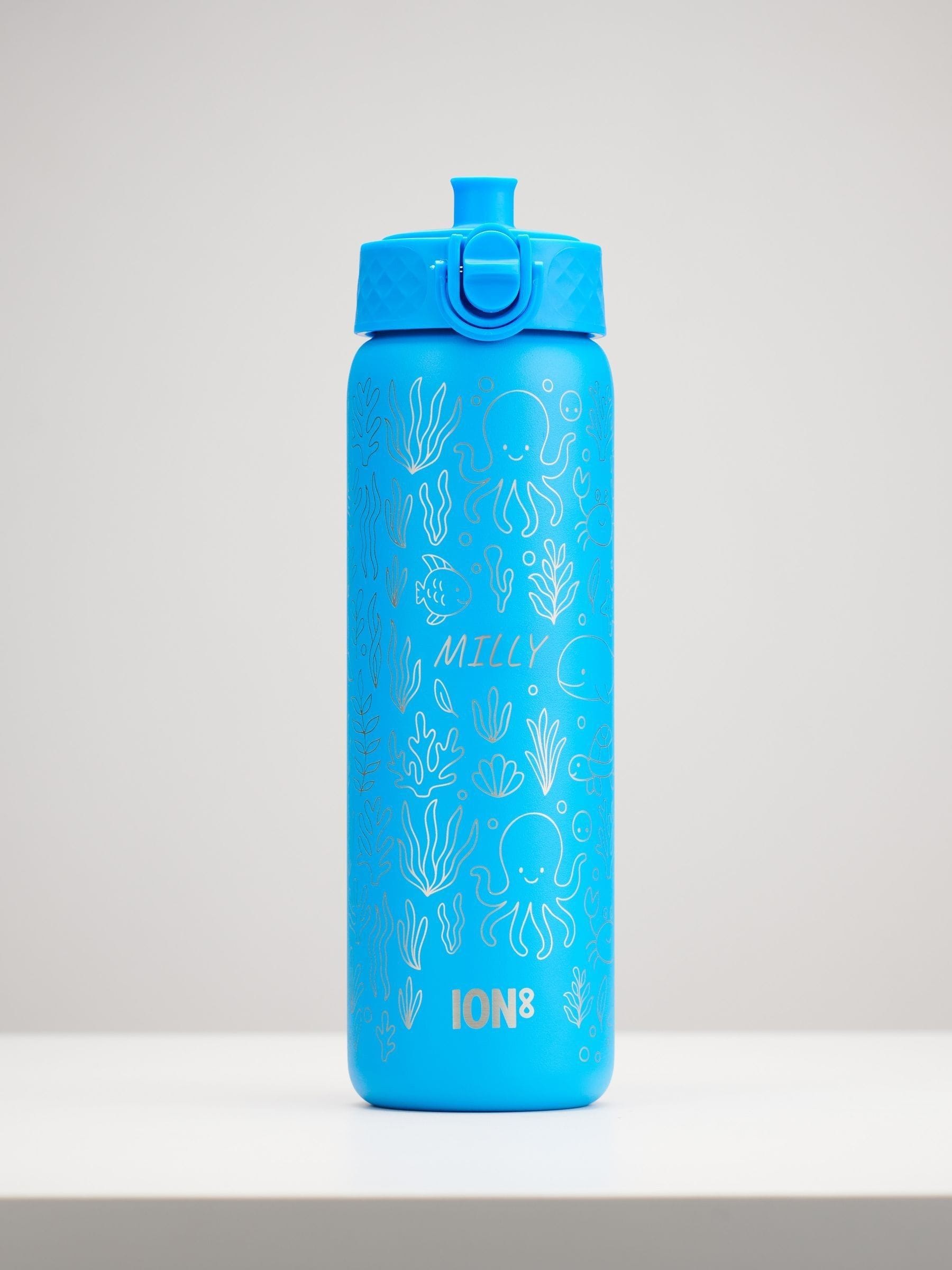 Oakdene personalised Ion8 kids water bottle Under The Sea 600ml - British product