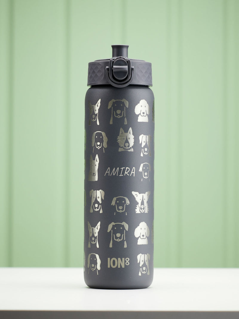 Oakdene kids dog water bottle 600ml, imported from the UK