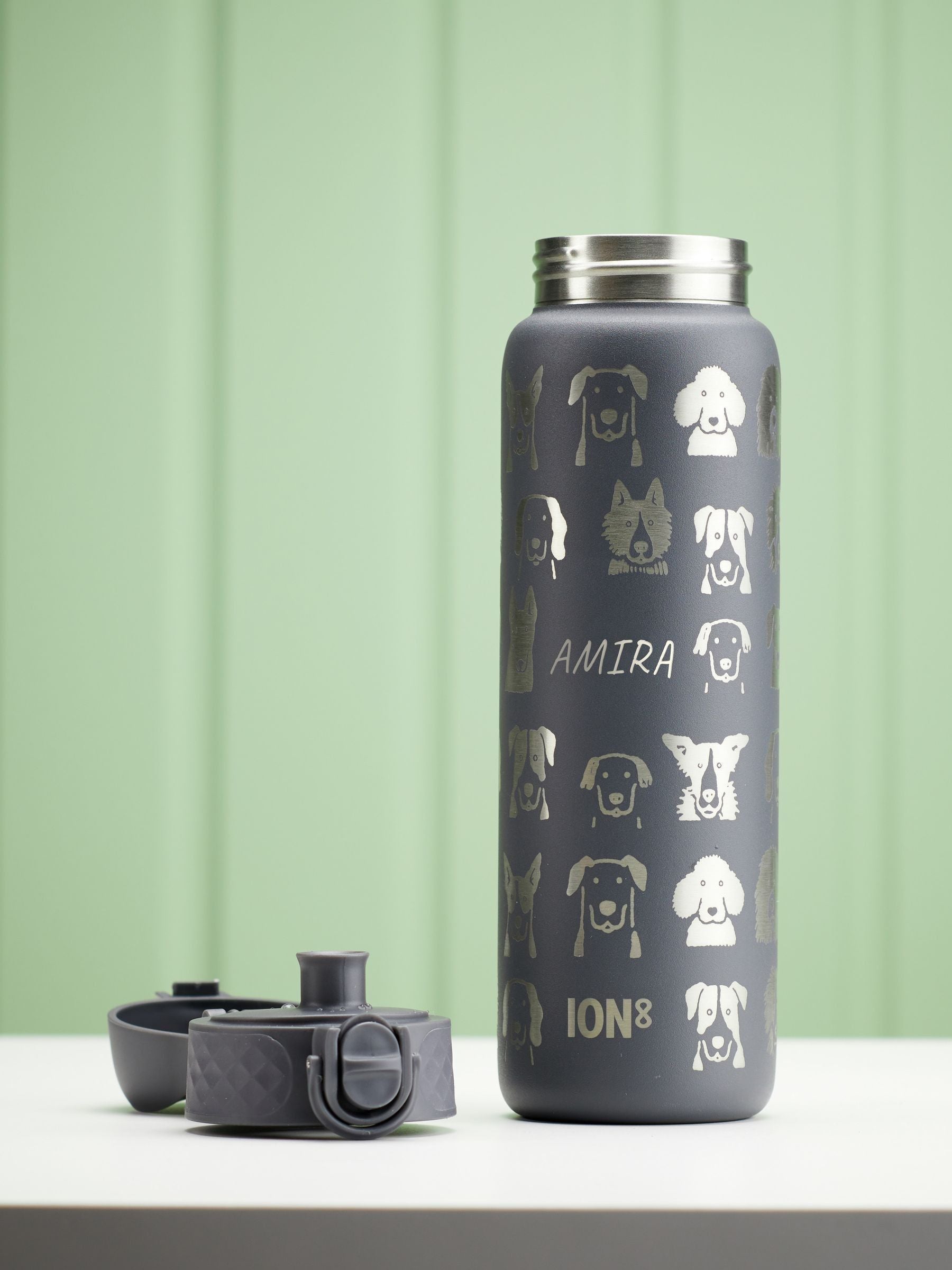 Oakdene kids dog water bottle 600ml, imported from the UK