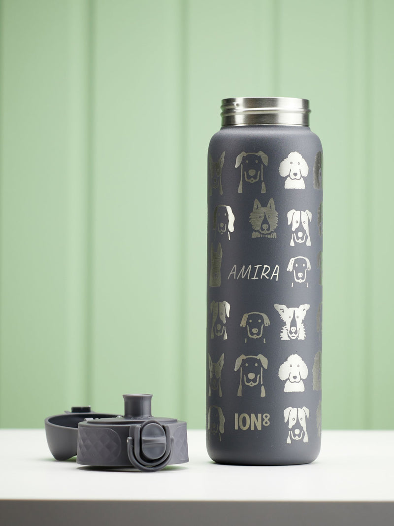 Oakdene kids dog water bottle 600ml, imported from the UK