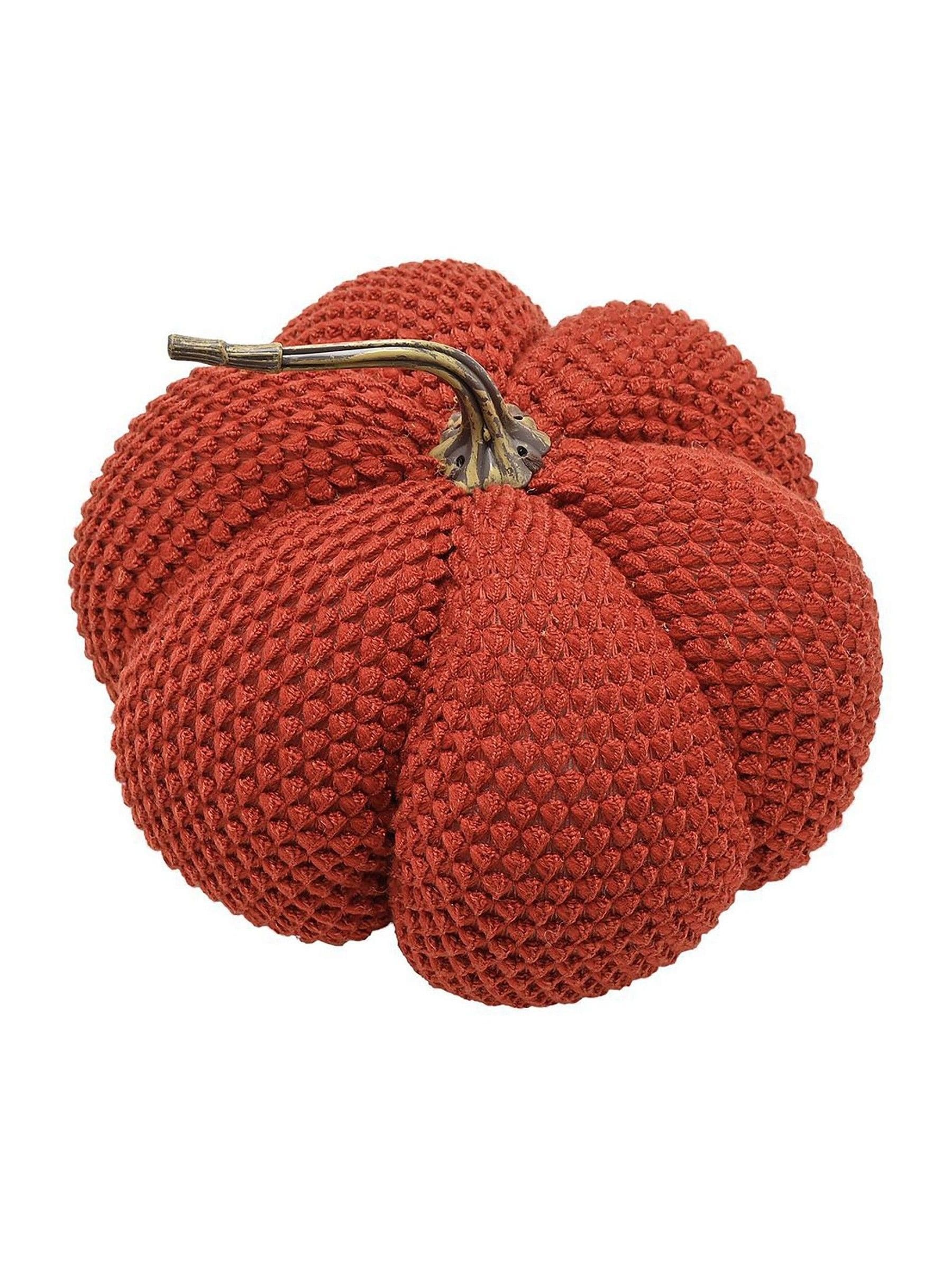Widdop red pumpkin doorstop 16cm (British brand)