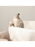 Widdop white hedgehog serving bowl 22cm, imported from the UK