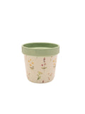 Widdop floral planters set of 2 12cm (British brand)