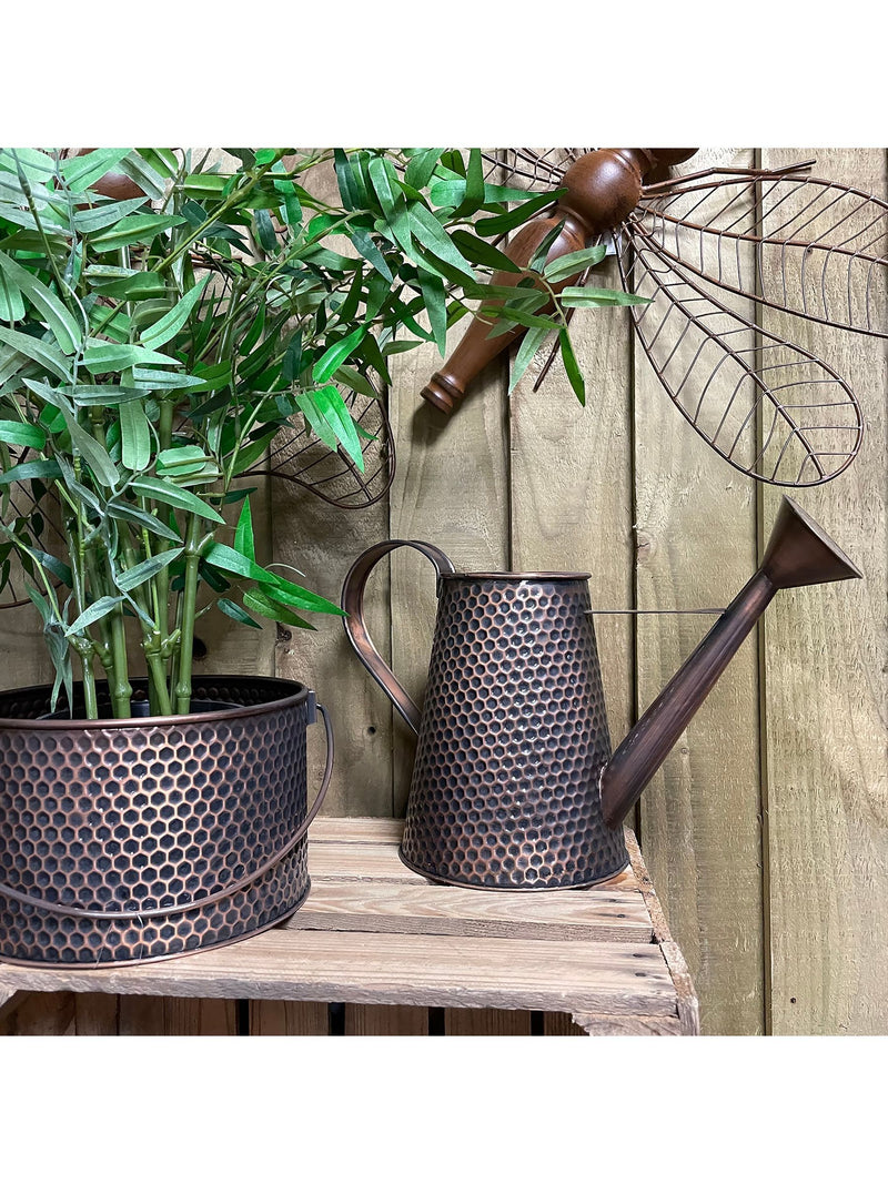 Widdop brown watering can, imported from the UK