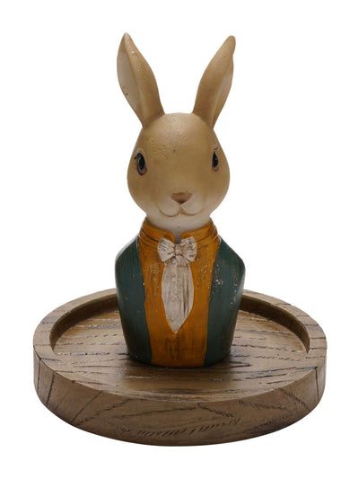 Next Widdop Brun Dresset Kanin Glasskuppel Figurine Hjemmeinnredning 14 cm Høyde - Kjøp online hos McGrocer