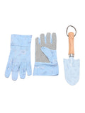Widdop blue floral gardening set (British brand)