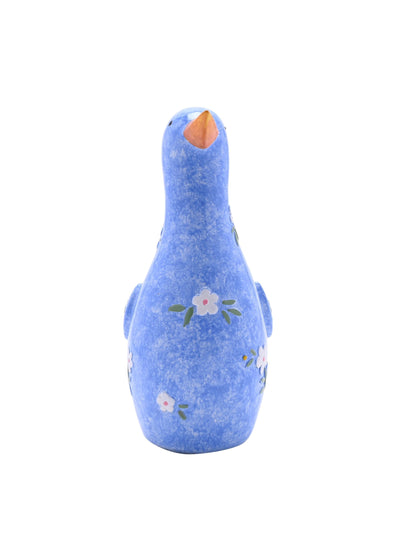 Next Widdop Blue Floral Print Duck Resin Figurine Home Decoration- Buy online at McGrocer