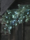 Lights4fun 1.5m Dual Colour Micro LED Christmas Garland