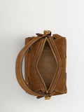 Polo Ralph Lauren brown suede small satchel bag (British brand)
