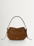 Polo Ralph Lauren brown suede small satchel bag (British brand)