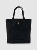 Reiss Navona canvas tote bag black (British brand)