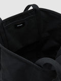 Reiss Navona canvas tote bag black (British brand)