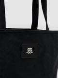 Reiss Navona canvas tote bag black (British brand)
