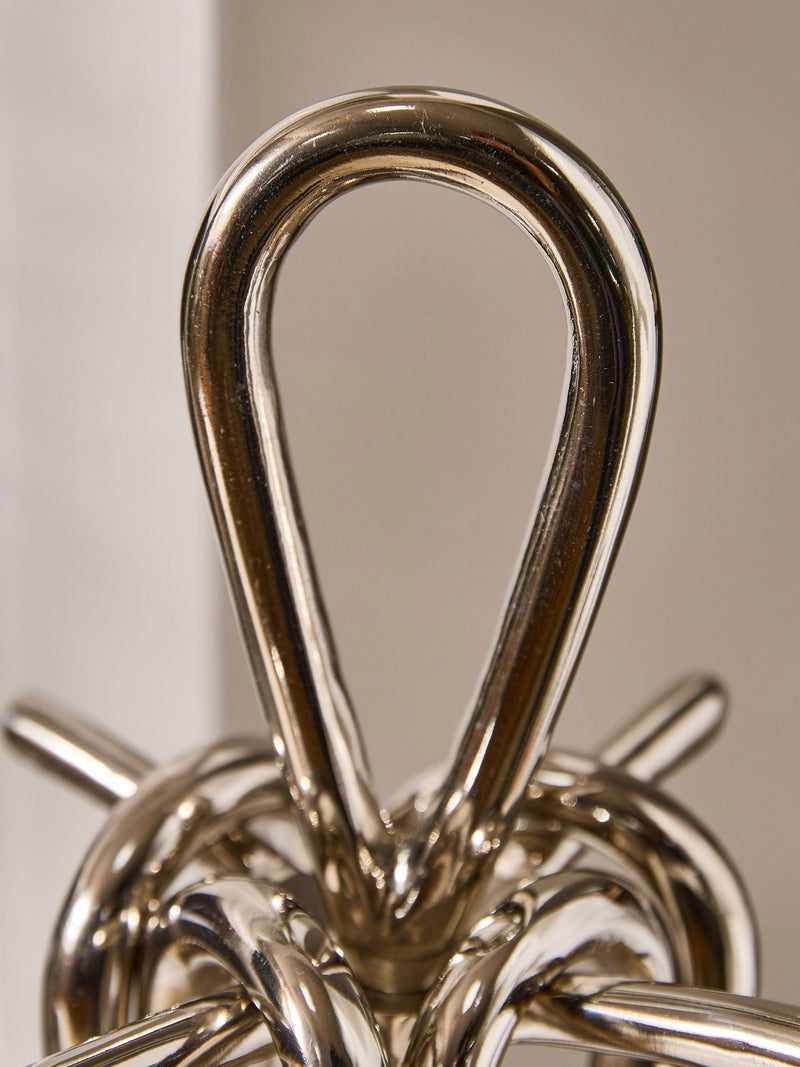 Dibor fire set in silver nickel polished finish, imported from the UK