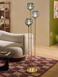 MADE.COM Blue Ilaria Floor Lamp