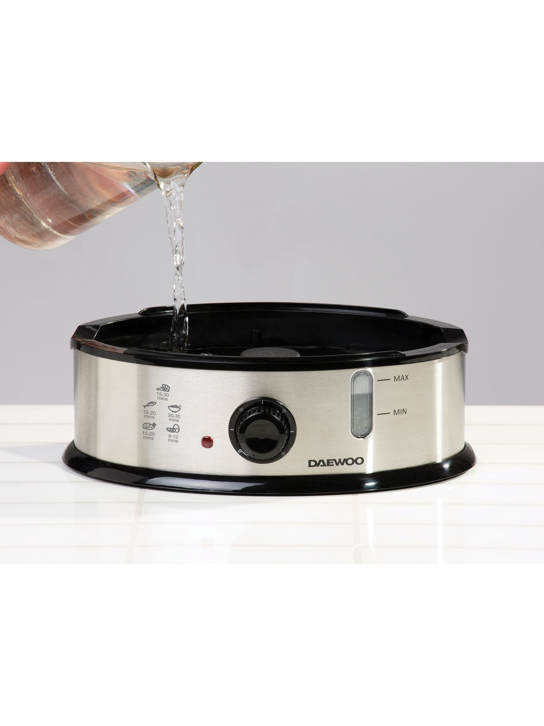 Daewoo 3-layer food steamer 9L 1200W, imported from the UK