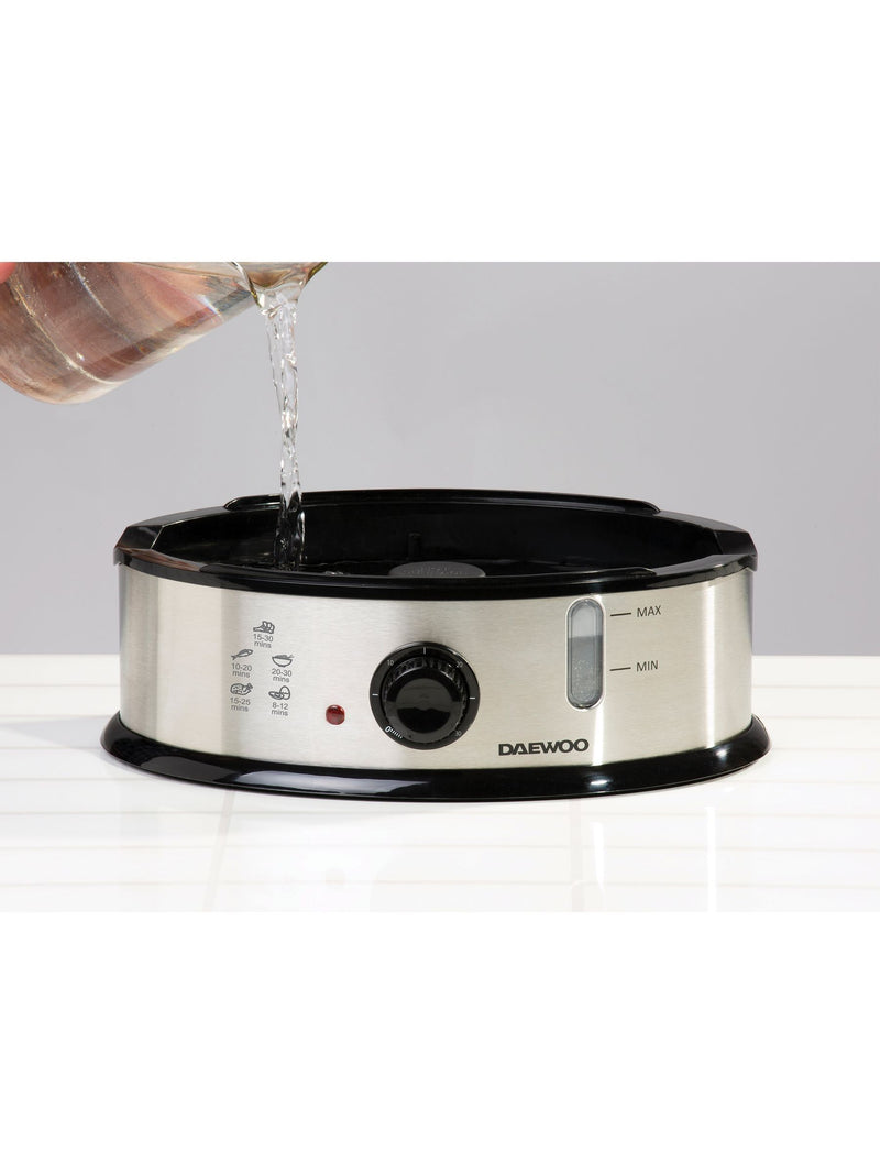 Daewoo 3-layer food steamer 9L 1200W, imported from the UK