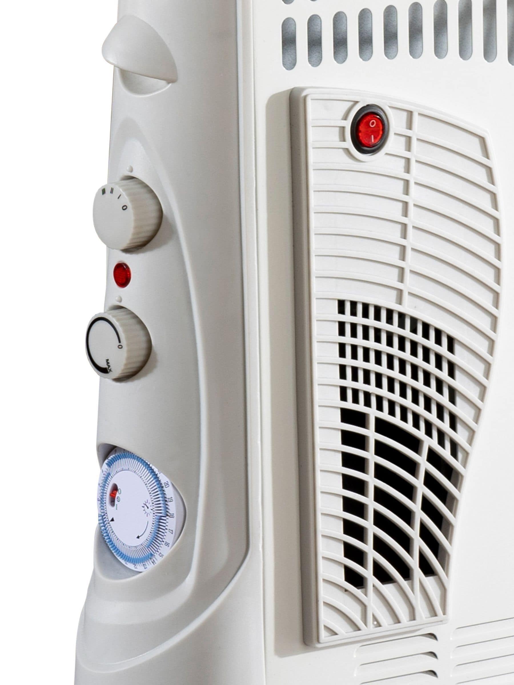 Daewoo white convector heater 2000W, UK version