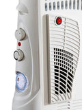 Daewoo white convector heater 2000W, UK version