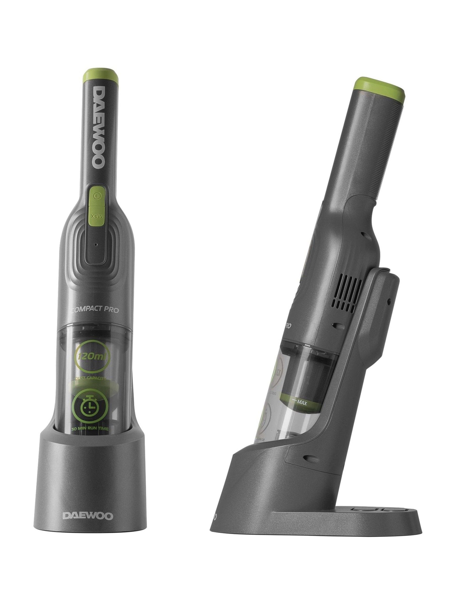 Daewoo Grey Cyclone Compact Pro handheld vacuum cleaner (British brand)