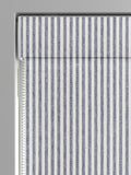 Blue Stitch Stripe Roman blind - British product