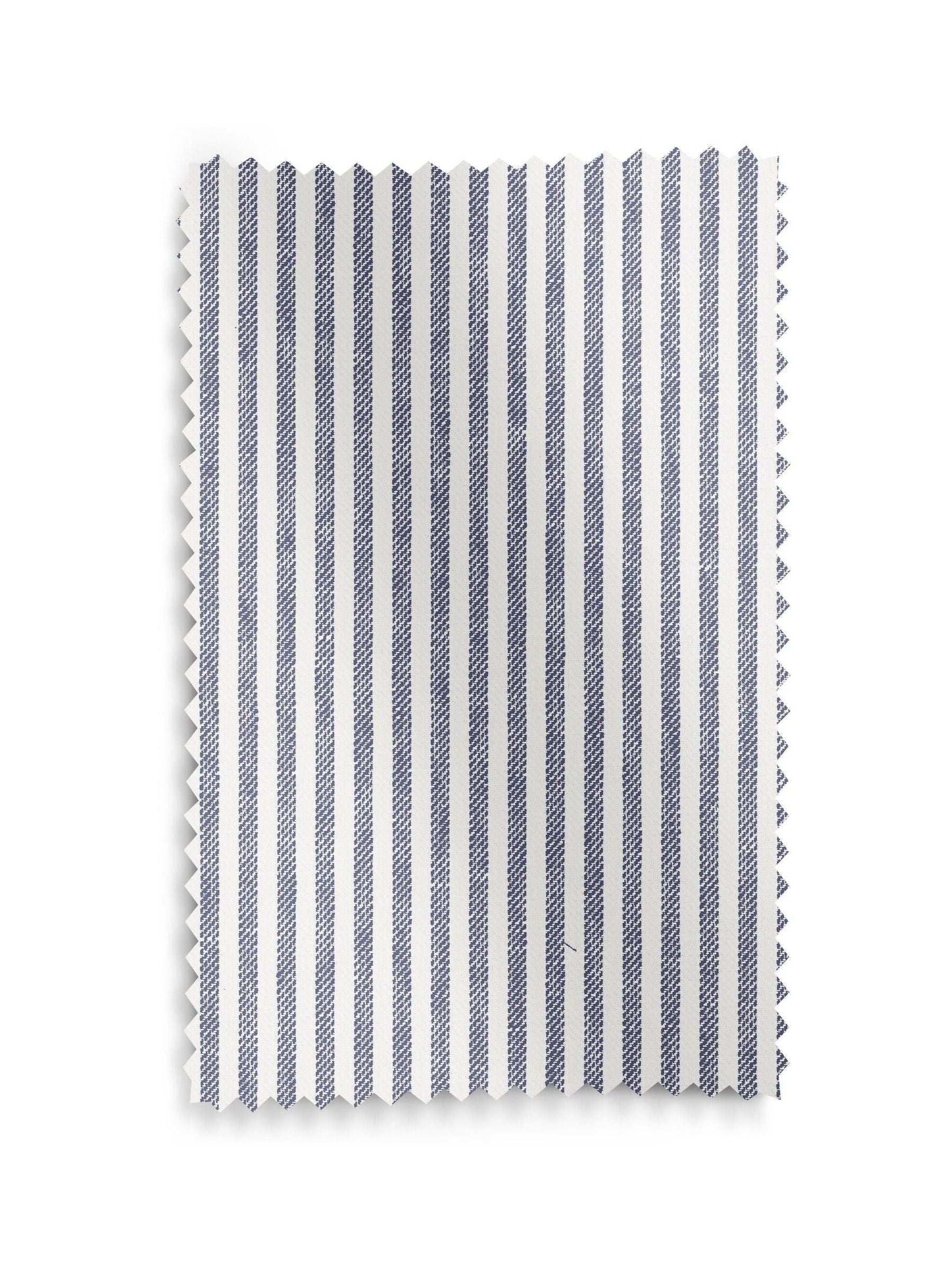 Blue Stitch Stripe Roman blind - British product