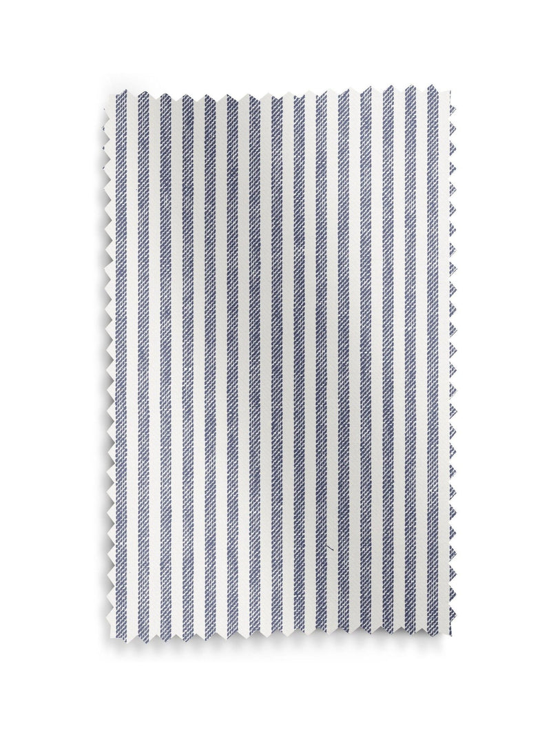 Blue Stitch Stripe Roman blind - British product