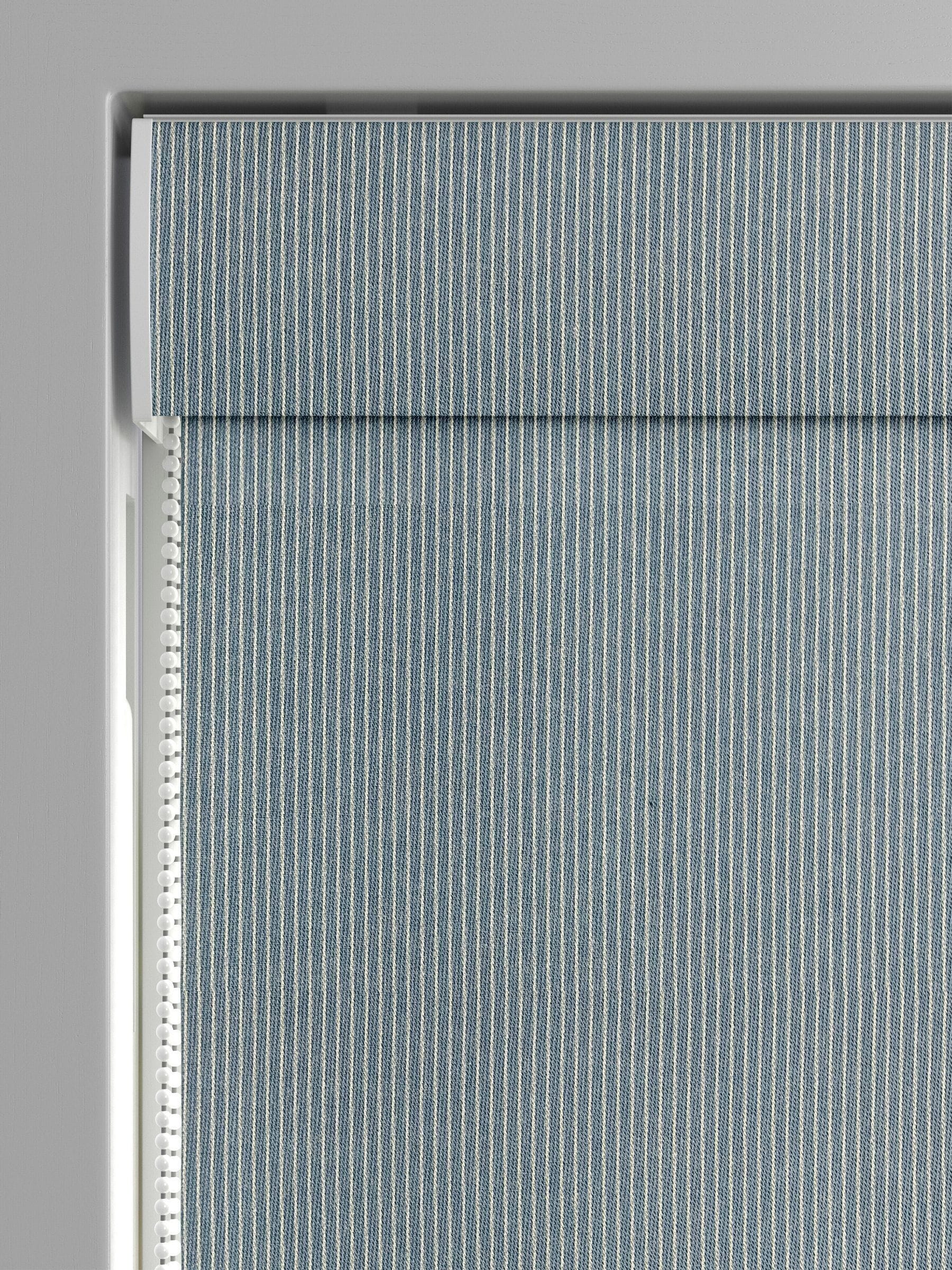 Next Blue Coil Roman blind made to measure, UK version