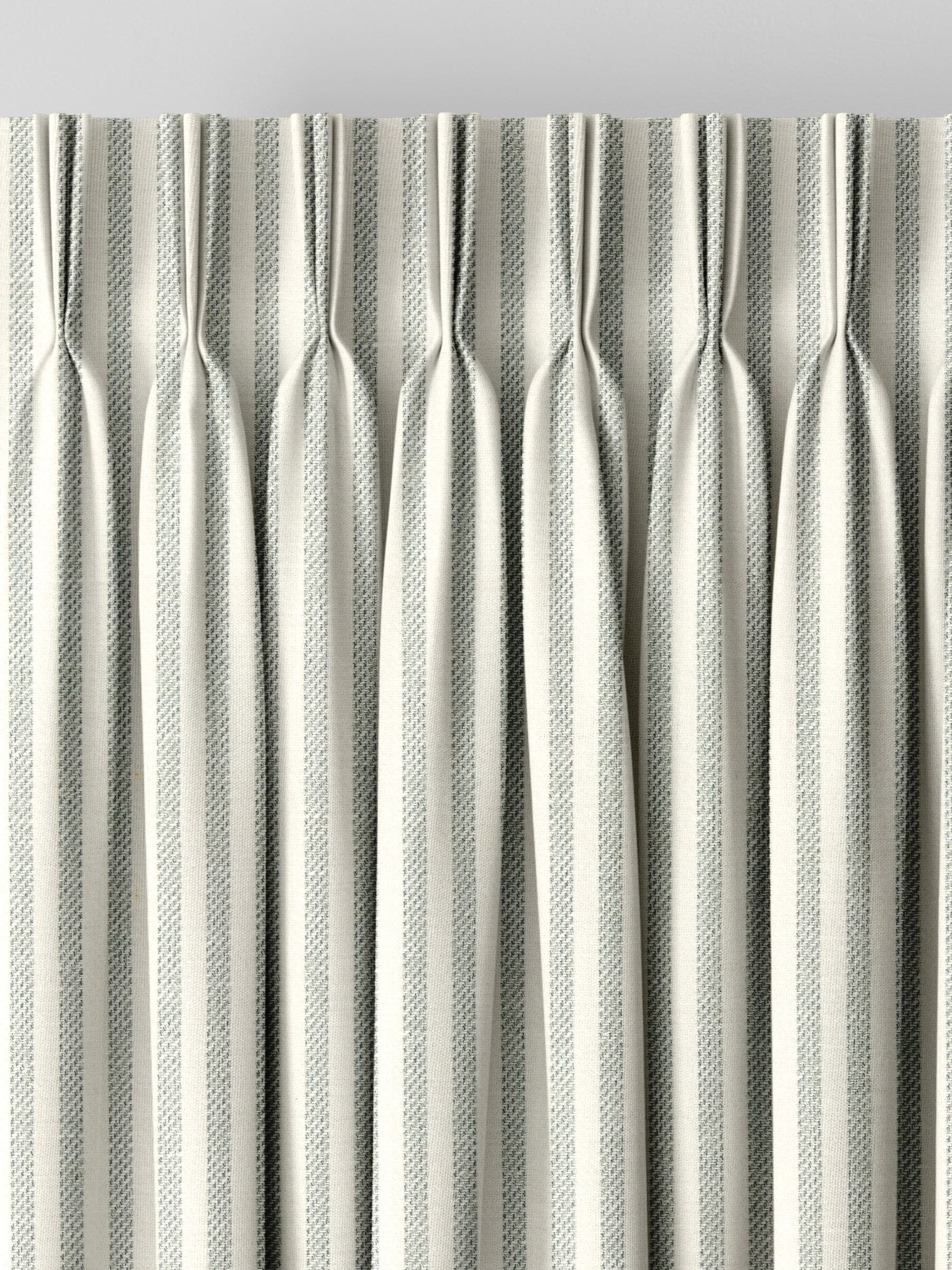 Next Blue Stitch Stripe curtains - British product