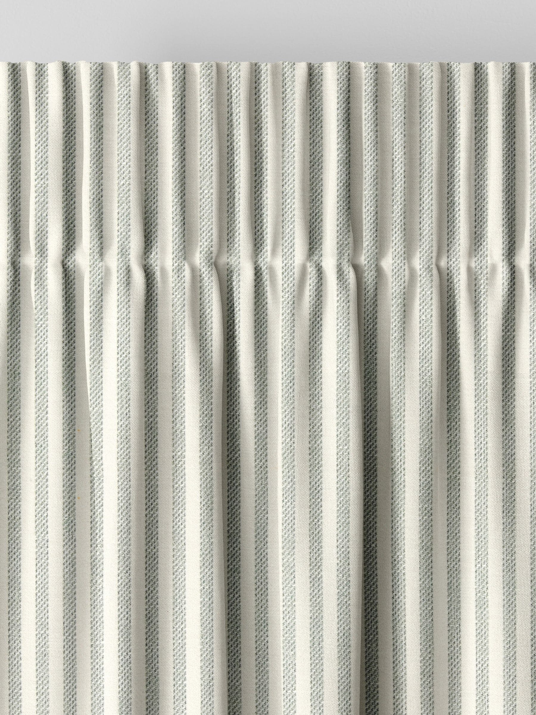 Next Blue Stitch Stripe curtains - British product