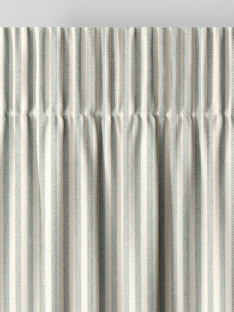 Next Blue Stitch Stripe curtains - British product