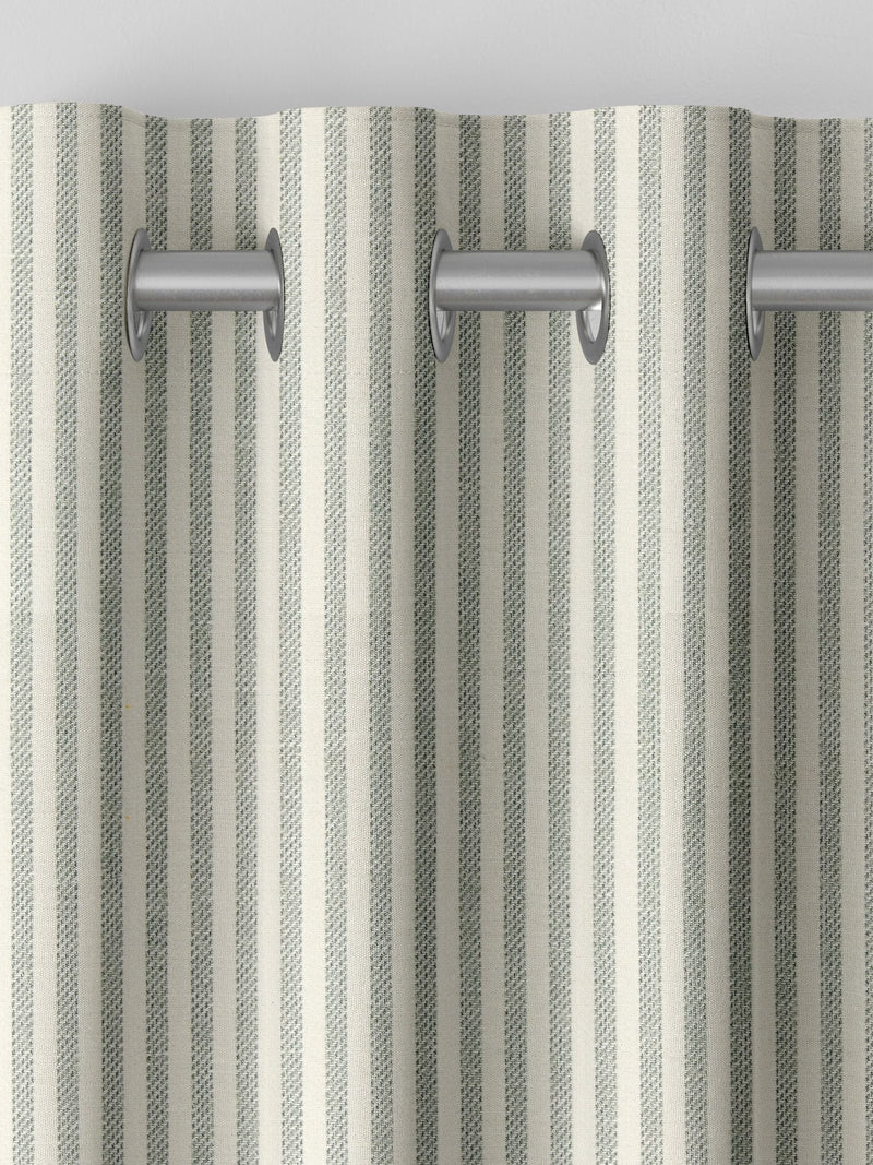 Next Blue Stitch Stripe curtains - British product