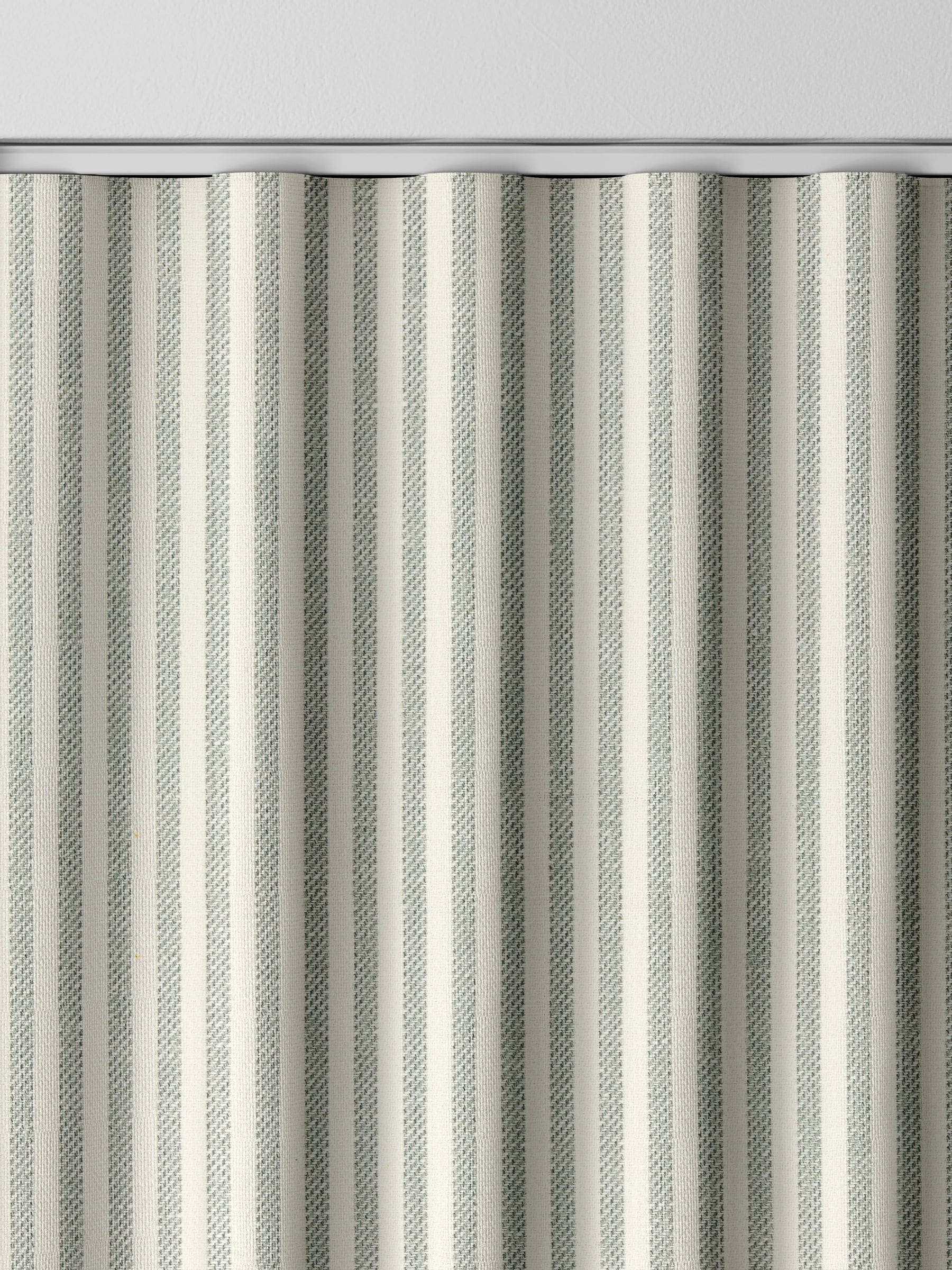 Next Blue Stitch Stripe curtains - British product